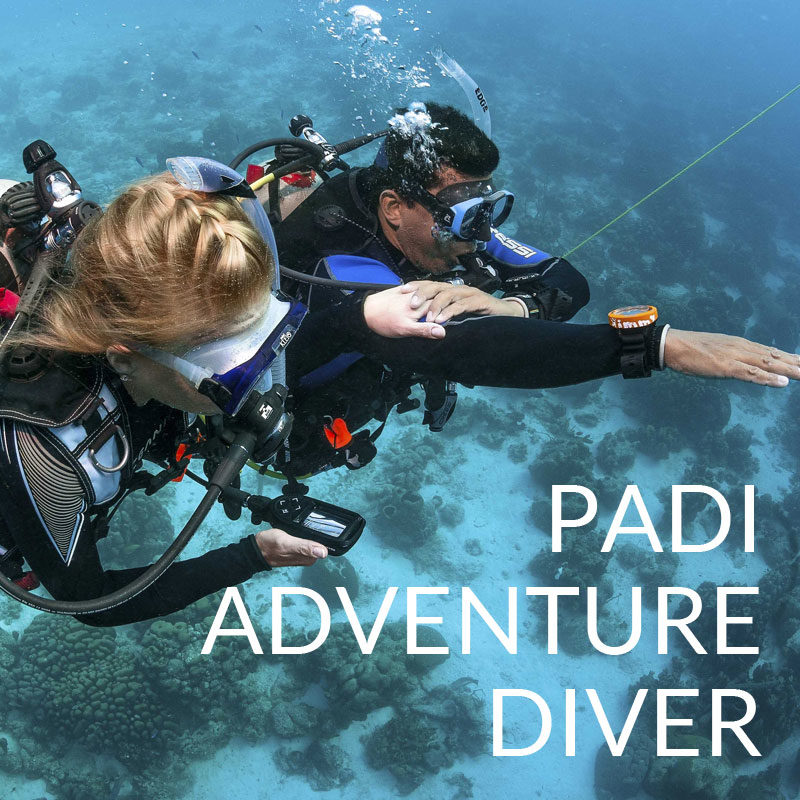 PADI adventure diver course puerto galera
